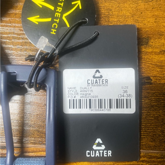 Men’s Cuater Dually Travis Mathew belt size-36 - Picture 2 of 6